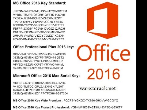 Microsoft Office Professional Plus 2016 Activation Code Free